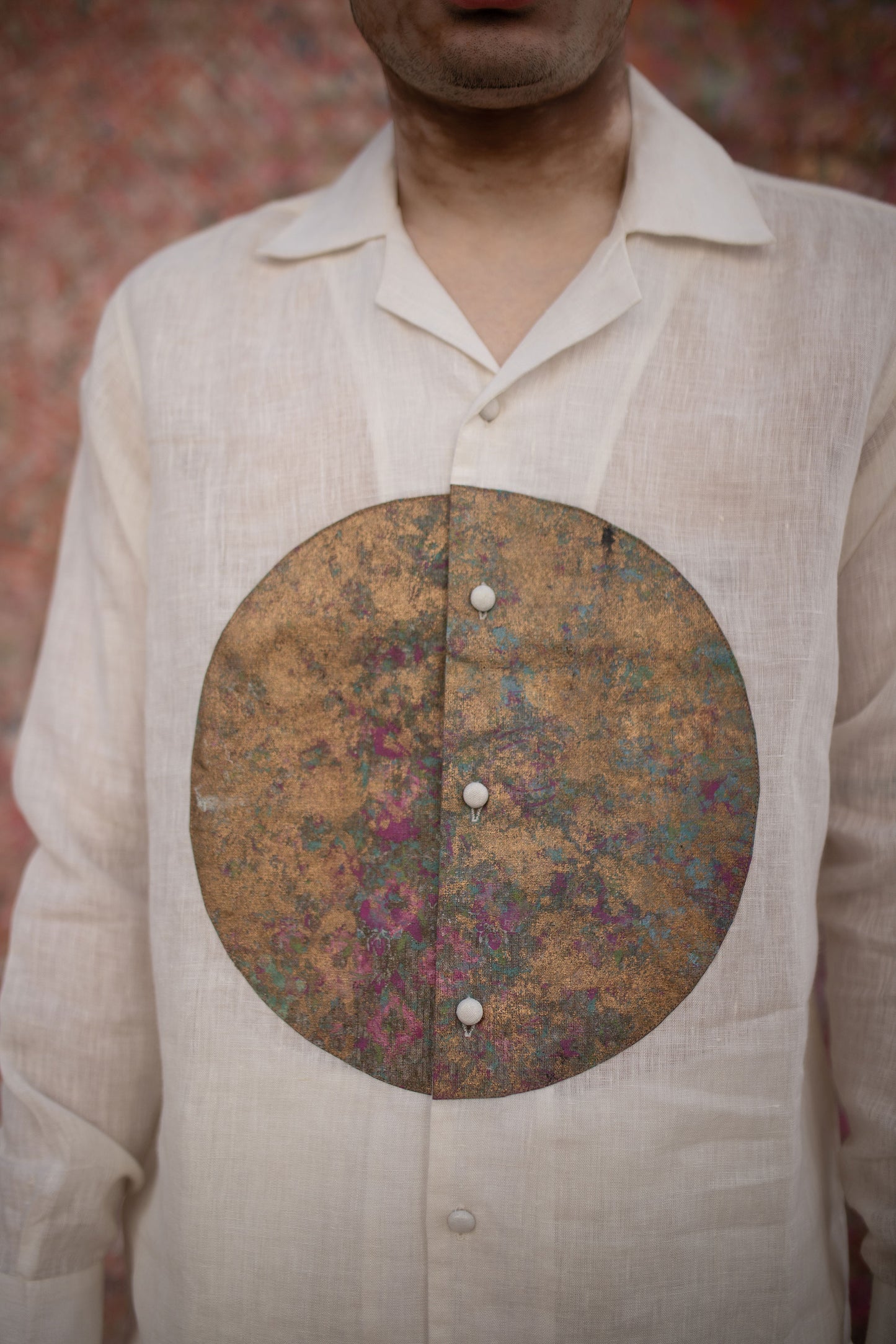 Over the Moon shirt - Ivory