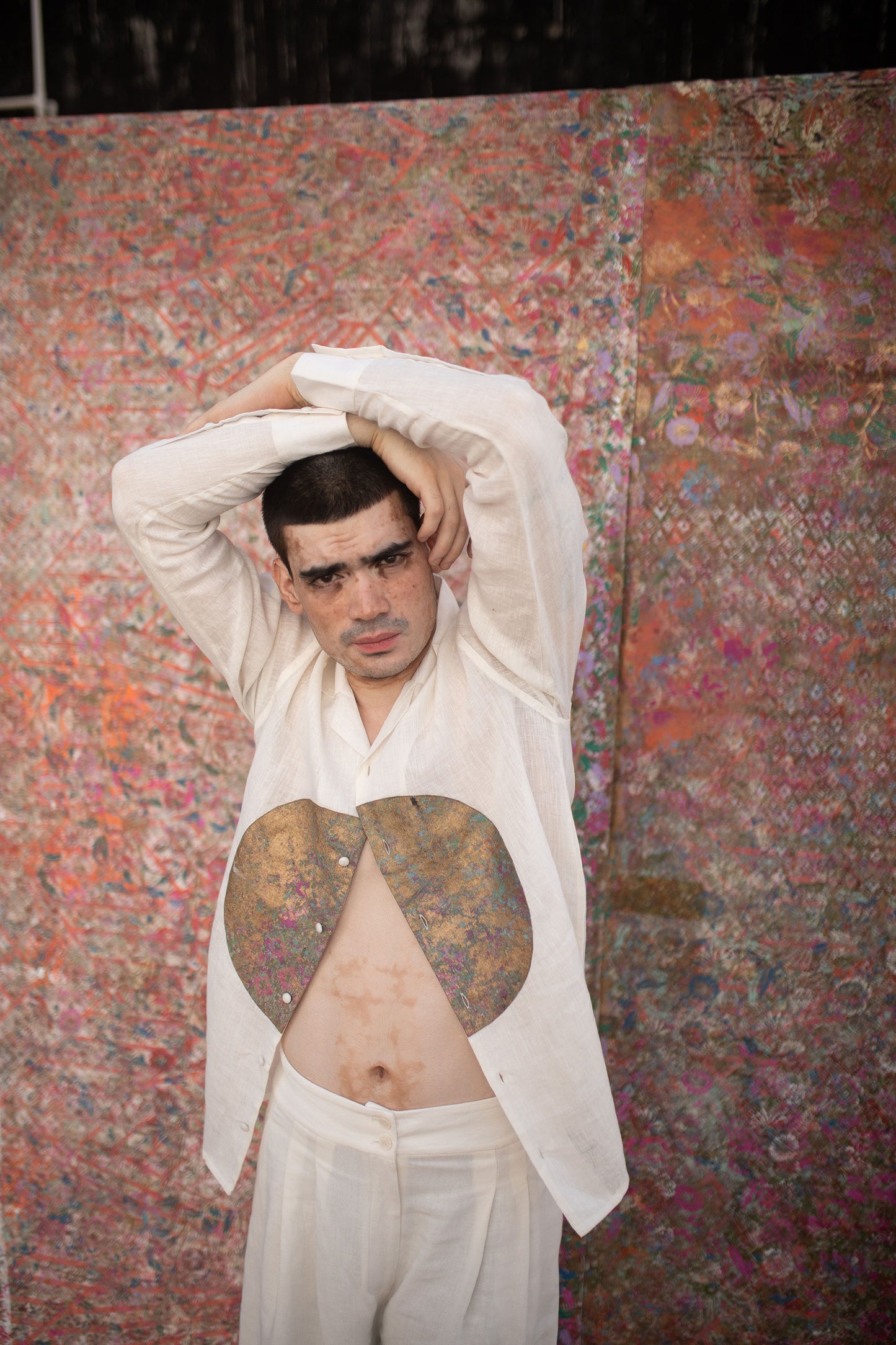 Over the Moon shirt - Ivory