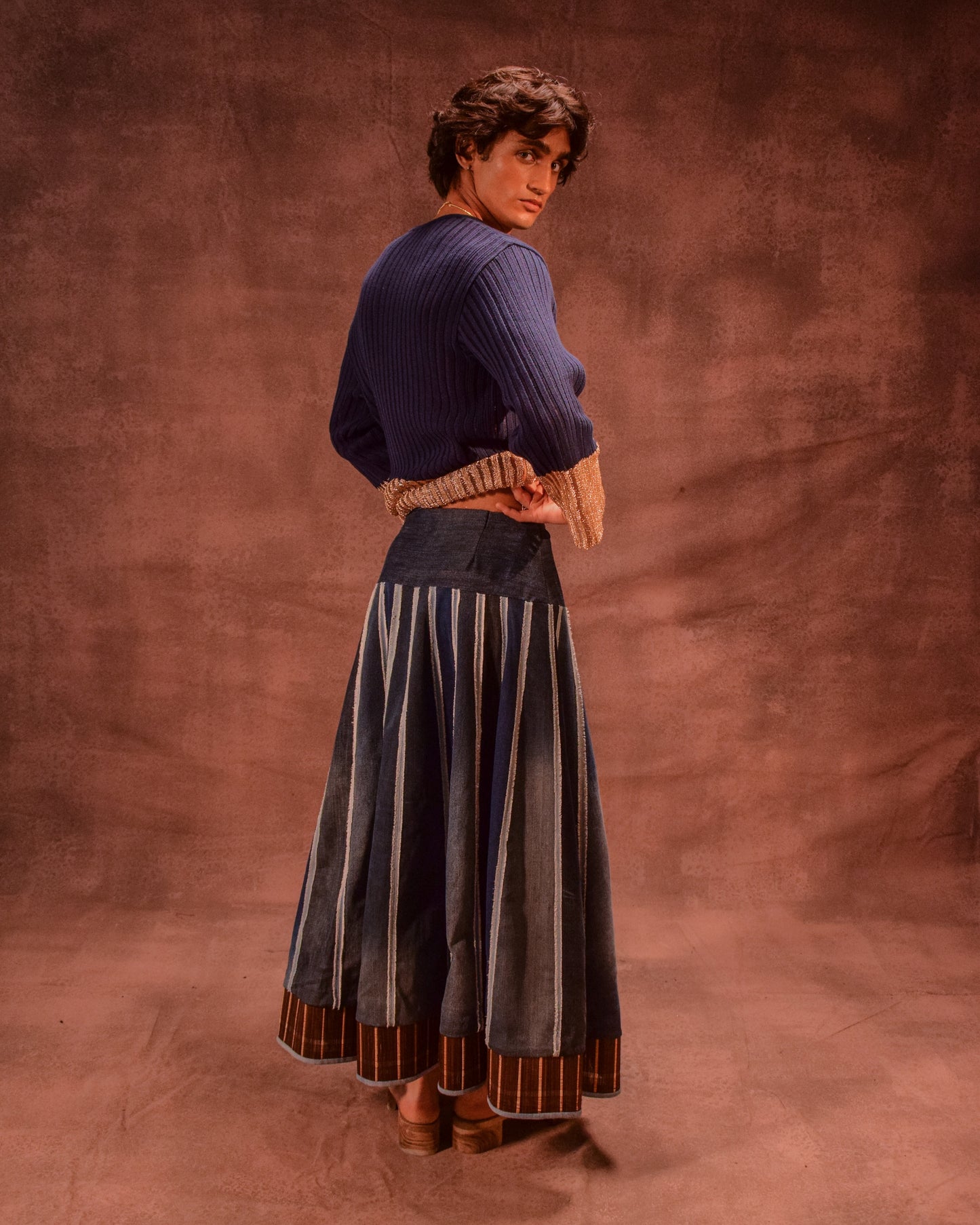 Chatai Panelled Skirt