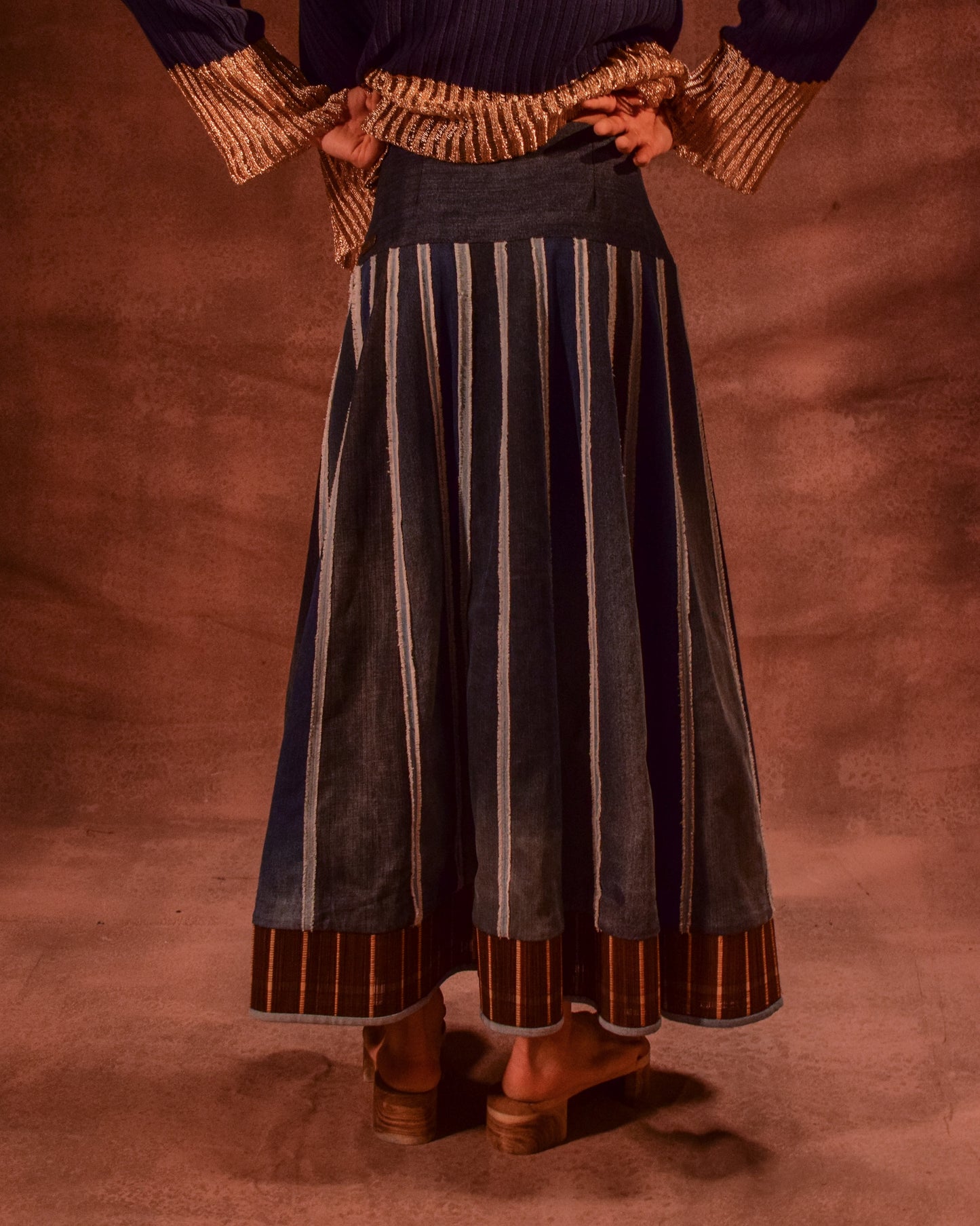 Chatai Panelled Skirt