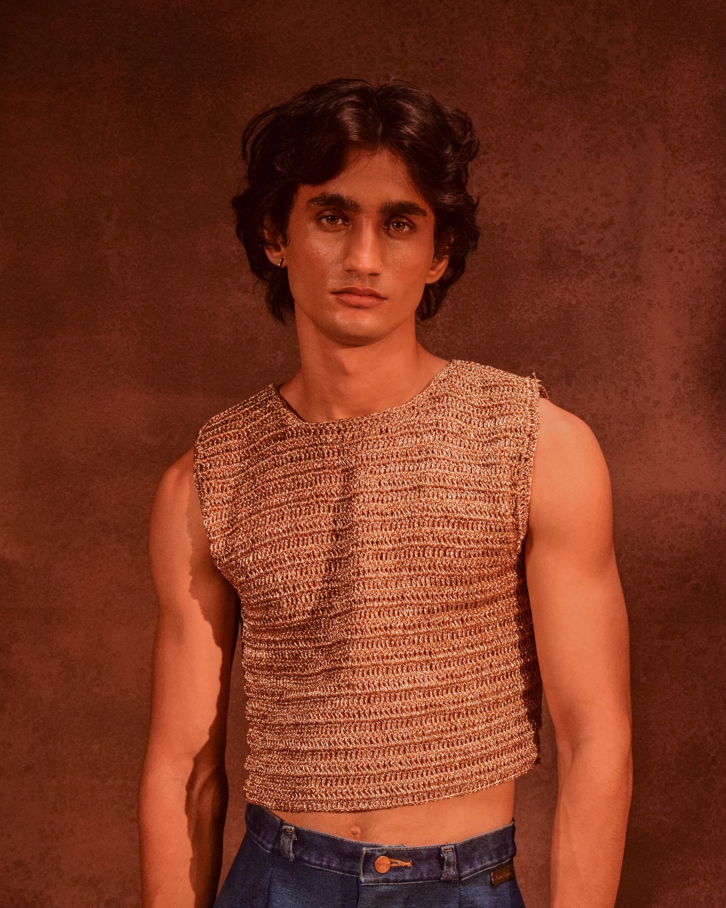 Crotchet Cropped Top