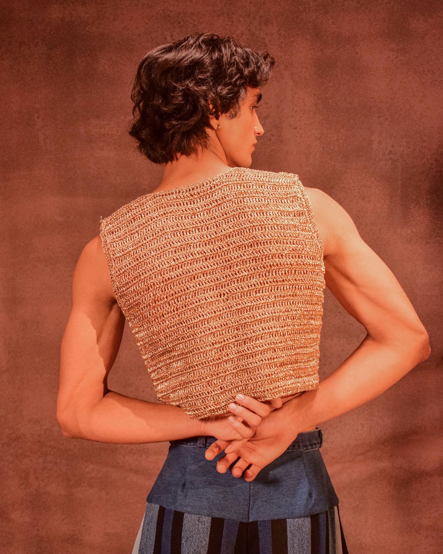 Crotchet Cropped Top