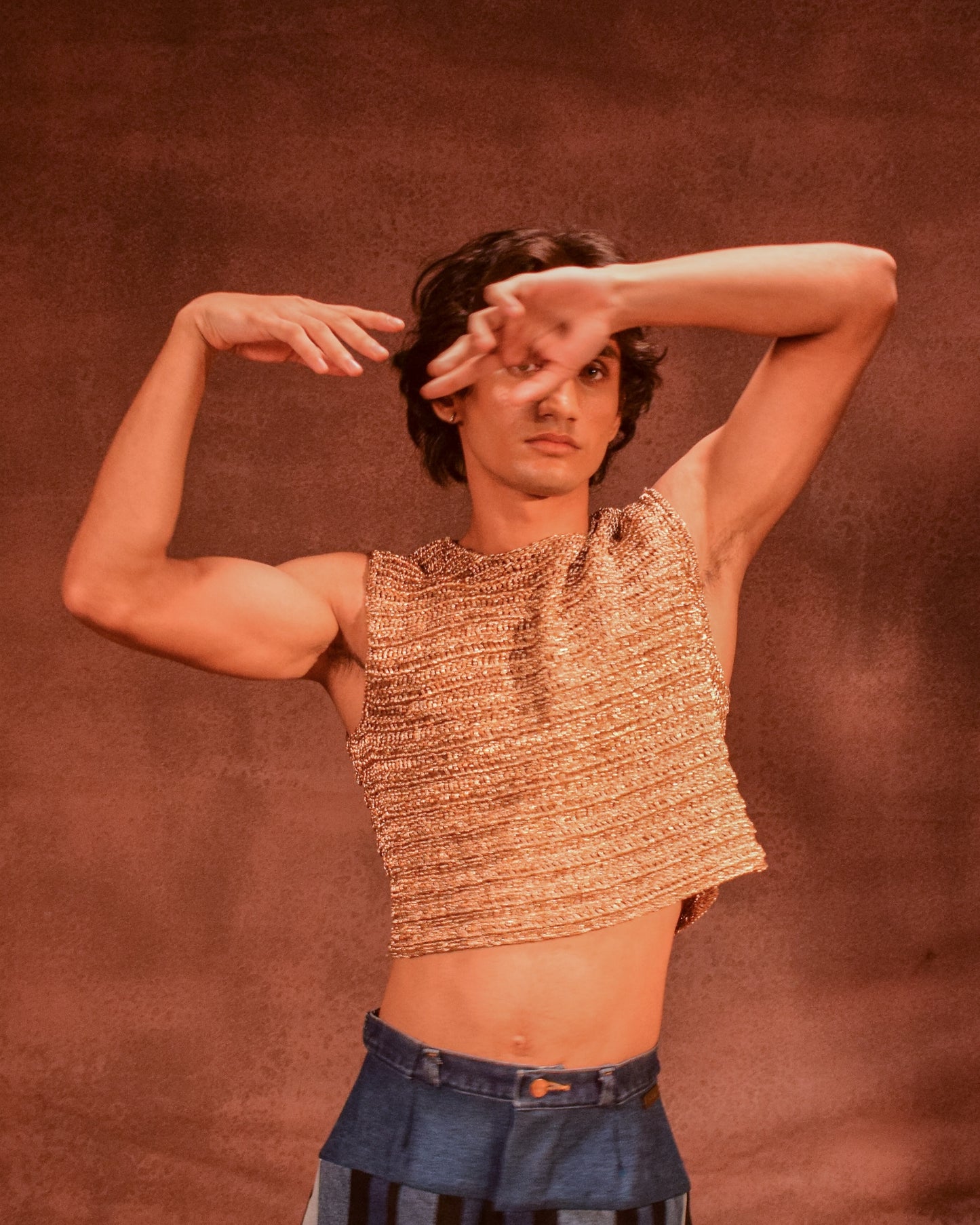 Crotchet Cropped Top