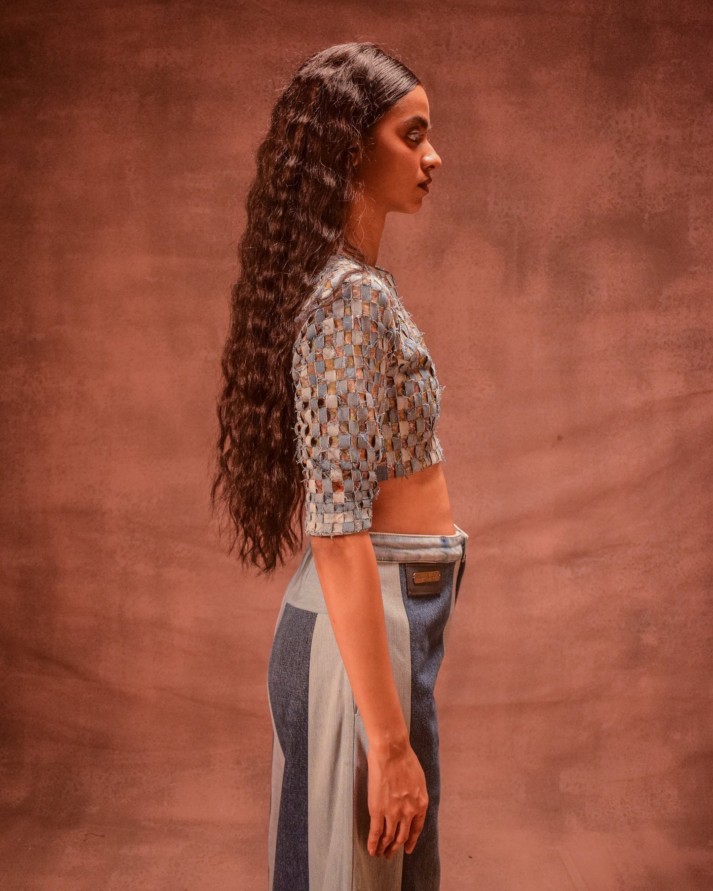 Patina X Denim Blouse