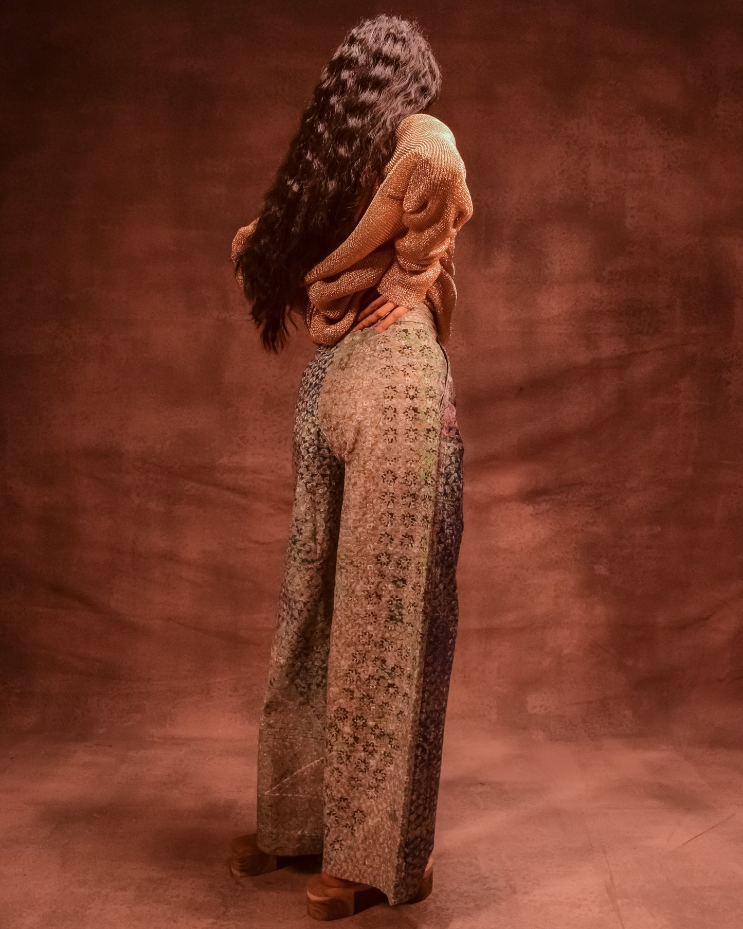 Denim Patina Pants