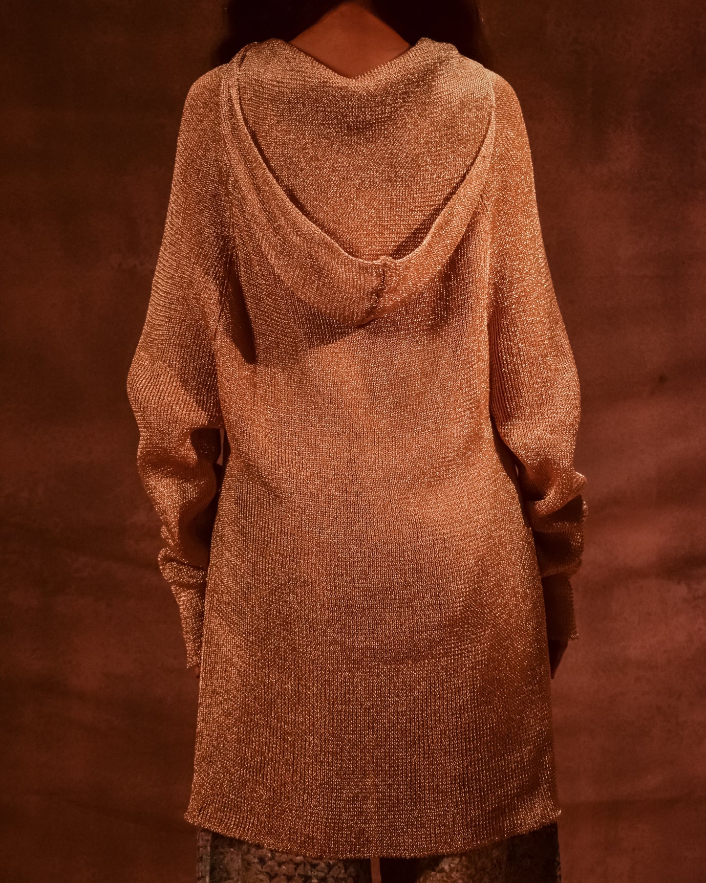 Metal Hooded Jumper