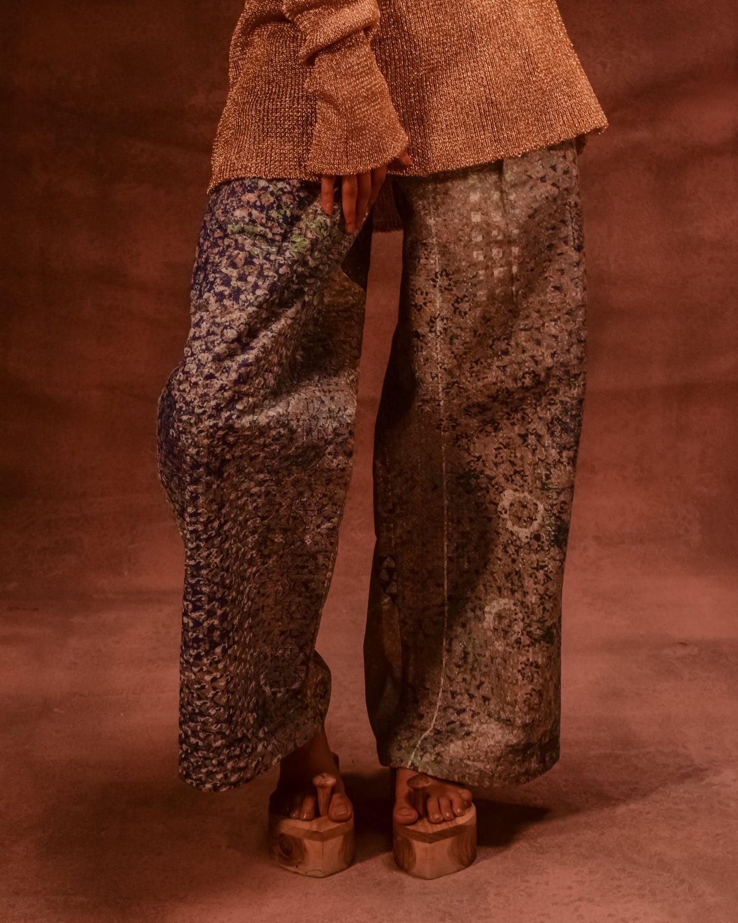 Denim Patina Pants