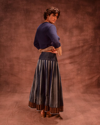 Chatai Panelled Skirt