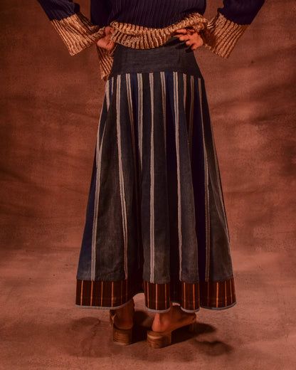 Chatai Panelled Skirt