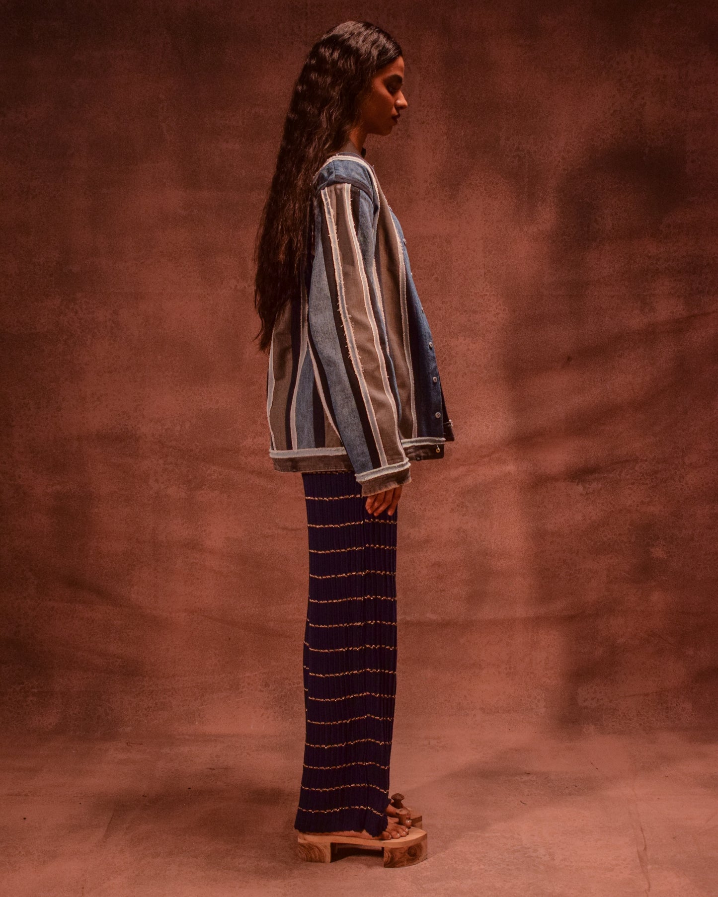 Reversible Panelled Shacket