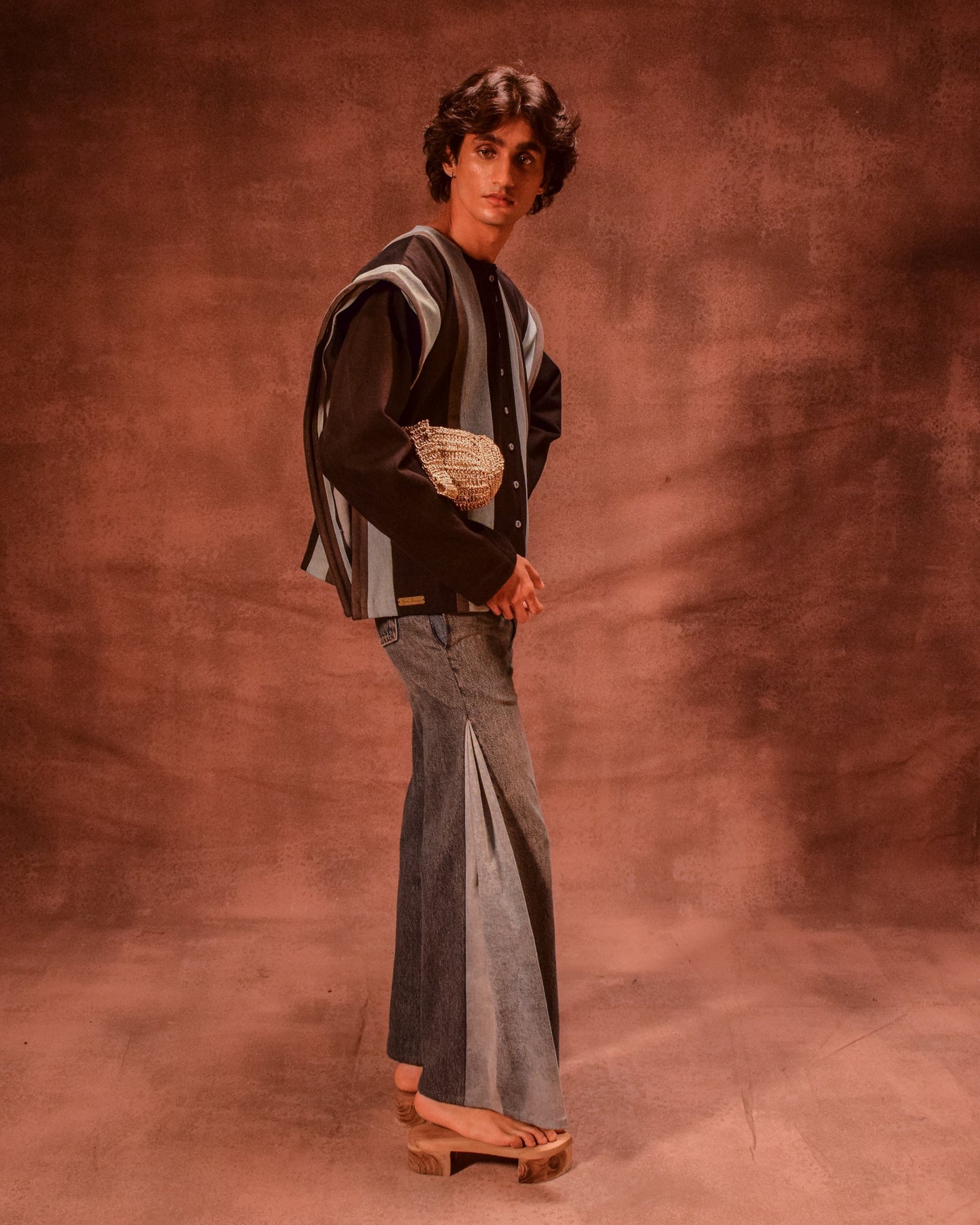 Square Panelled Shacket