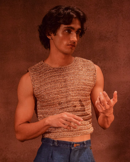 Crotchet Cropped Top