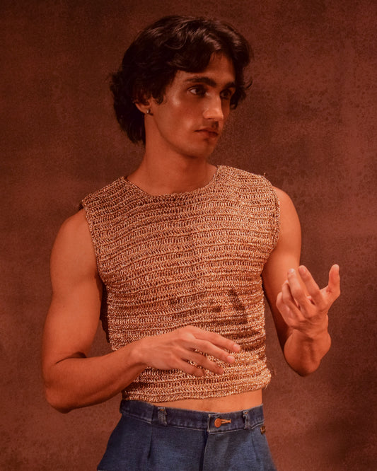 Crotchet Cropped Top